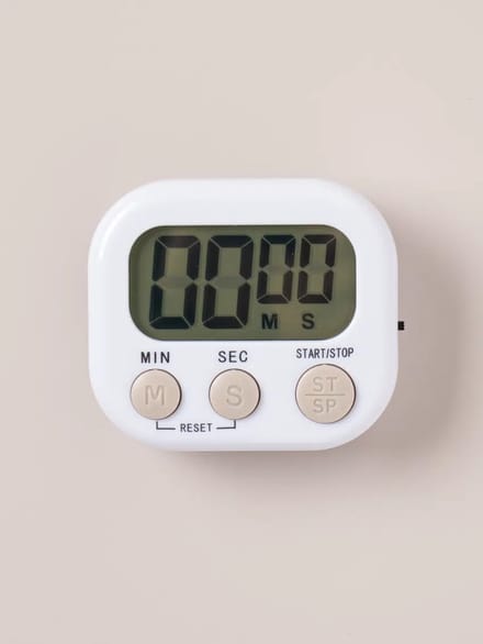 Akyol - Magnetische Kookwekker Inclusief Standaard | Digitale Kook Wekker Timer | Digitaal | Wit
