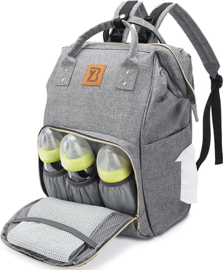 Grote Luiertas Rugzak voor Baby's - Waterdichte en Multifunctionele Diaper Bag