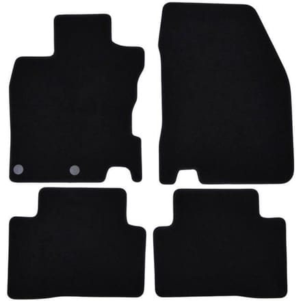 Tapis de sol - Nissan - X-Trail 2017-2020 - 4 pièces - Velours imperméable - Antidérapant