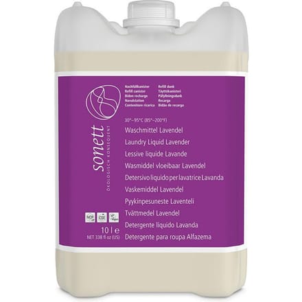 Wasmiddel lavendel 10 Liter, vloeibaar, ecologisch, natuurlijk, grootverpakking