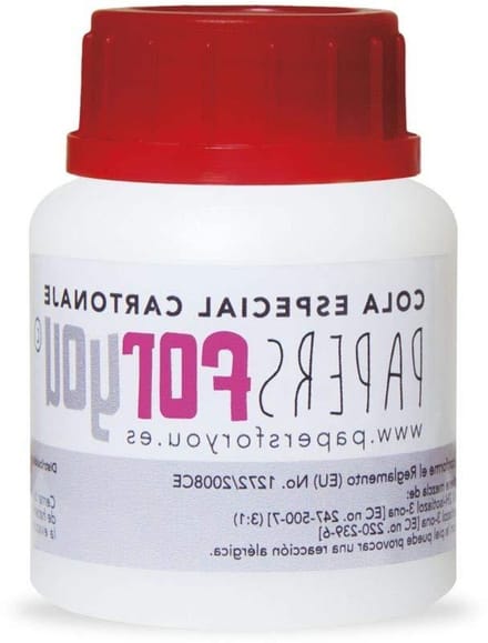 Papier Lijm - Speciale Lijm - Papier Verlijmen - Speciale Doos Binding - 250 ml - Wit