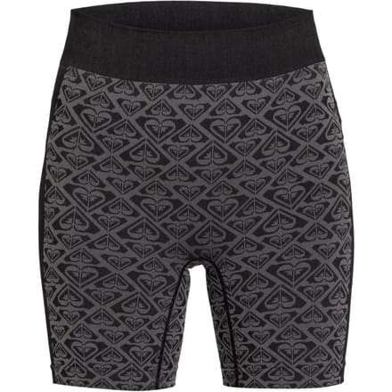 Roxy Chill Heart Korte Leggings Zwart,Grijs XS-S Vrouw