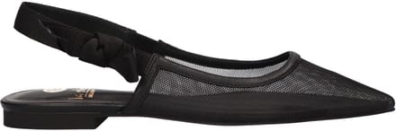La Strada Slingback Zwart Mesh - Damesschoenen - Maat - 37