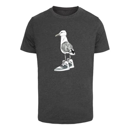 Mister Tee - Seagull Sneakers Heren Tshirt - 4XL - Grijs