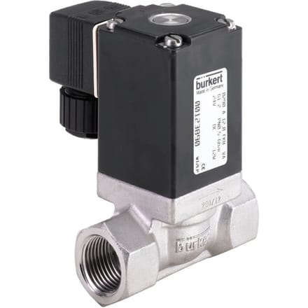 Magneetventiel G1/2'' NC RVS EPDM 0.5-6bar/7-87psi 24VDC 290 138652
