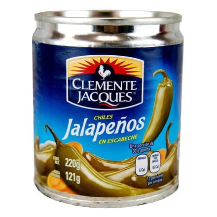 Clemente Jacques Jalapeno Chillies Whole 220g