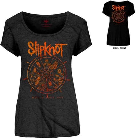 Slipknot - The Wheel Dames Tshirt - 2XL - Zwart