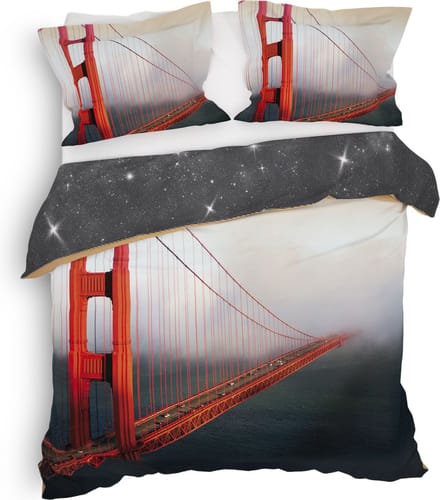 Heckett & Lane Monty Dekbedovertrek - Lits-jumeaux - 240x200/220 cm - Multi