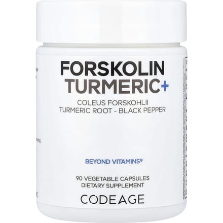 Forskolin Kurkuma+, 90 Veggie Capsules
