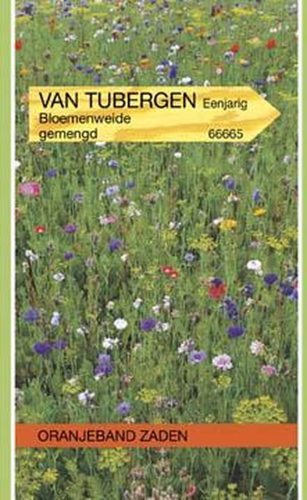 Oranjebandzaden -  Van Tubergen bloemenweide mengsel
