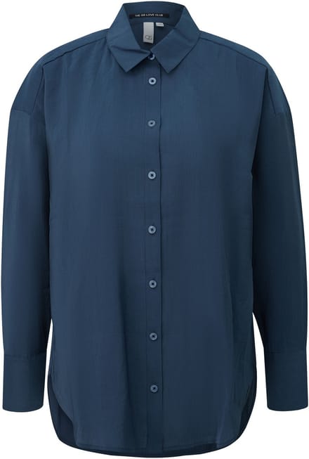 Vloeiende en soepele lange mouwen blouse voor dames QS