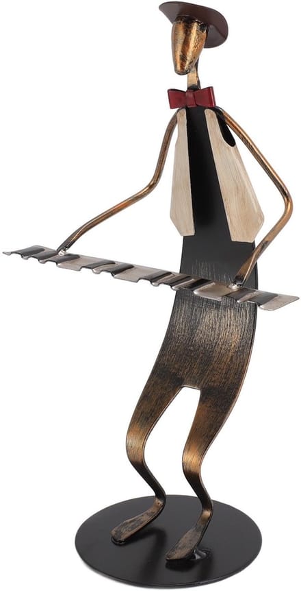 Dailygoods- Beeldje Pianospeler - Decoratieve Ornamenten - Elegante