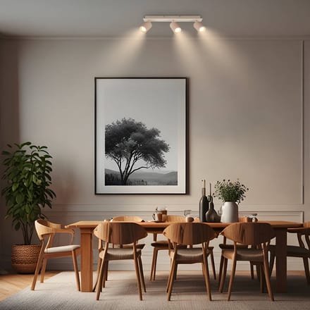BRILONER Ida - Opbouwspot - plafondspot- GU10 fitting - spotlamp - voor woonkamer - 32cm