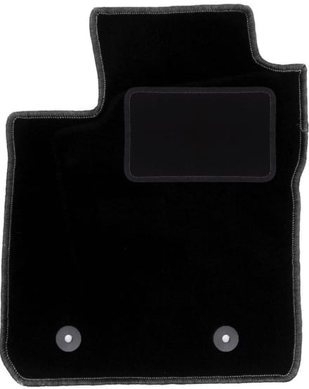 Bestuurdersmat zwart voor: Ford Ka+ hatchback (2014-)