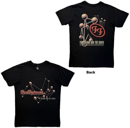 Foo Fighters - The Colour & The Shape Heren Tshirt - M - Zwart
