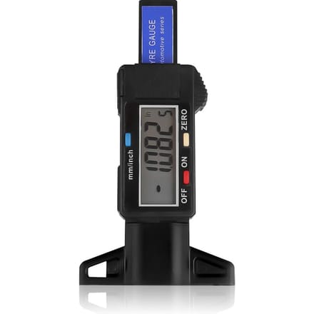 Digitale bandenprofieldieptemeter Metermeter LCD-displaytester voor auto's Vrachtwagens Bereik 0-25 mm