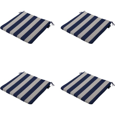Madison zitkussen amora - 40x40x4,5cm set van 4