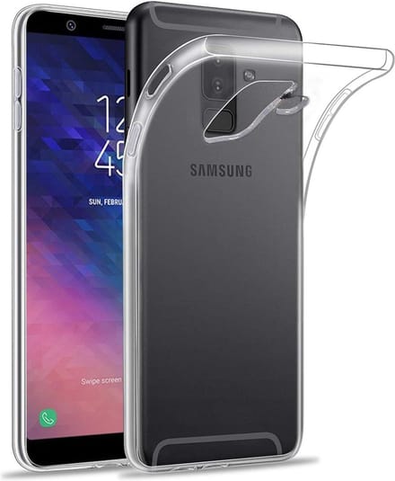 Hoesje voor Samsung Galaxy A6 2018 backcover Shockproof siliconen Transparant