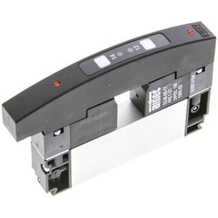 5/3 Flens Middenuitlaat Magneetventiel voor Terminals 24V DC 3-8bar/42-112psi Airtec