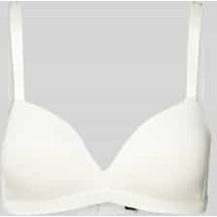 Triangel-bh met labeldetail