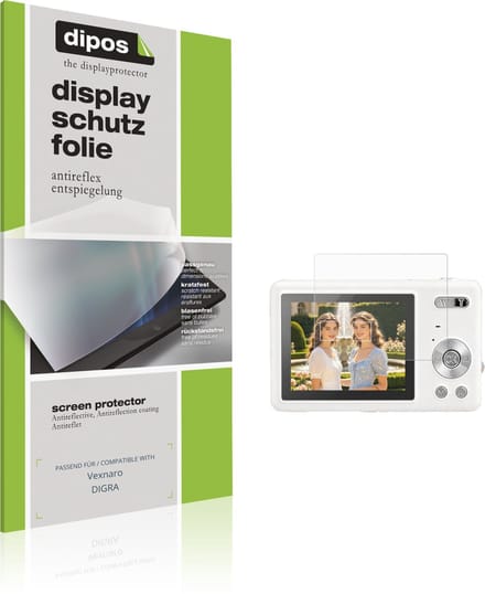 dipos – 4x Matte Beschermfolie geschikt voor Vexnaro DIGRA | Krasbestendige & antireflecterende Screenprotector Ultra-Thin
