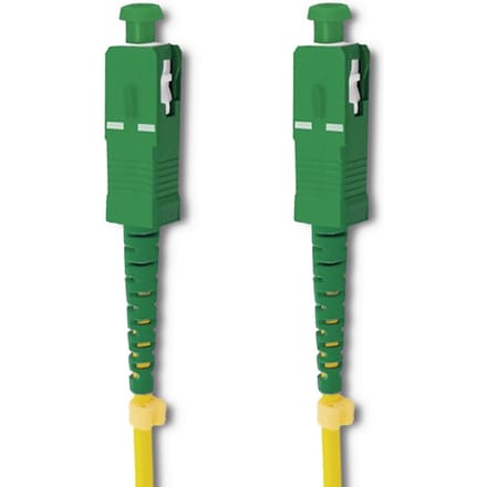 Vezeloptische patchkabel SC/APC-SC/APC |   Singlemode |   9/125 |   G652D |   Simplex |   2m