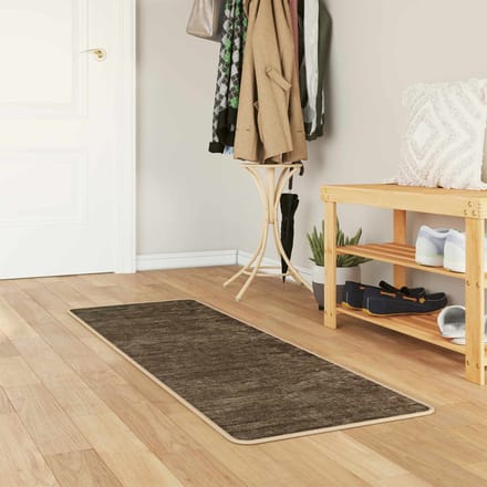 vidaXL - Tapijt - Runner - MARSA - Bosgroen - 50 - x - 200 - cm - Polyester - en - PVC