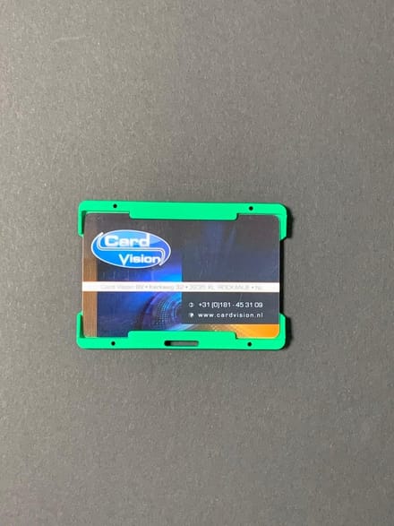 Kaarthouder - Type Safebadge / Groen