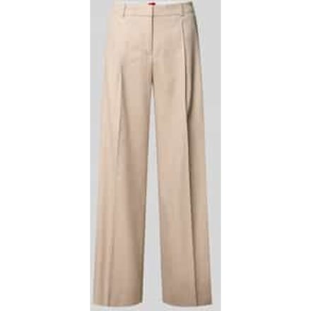 Wijde broek van viscosemix model 'HALATI'