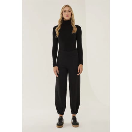 Hoge Taille Gebreide Joggingbroek