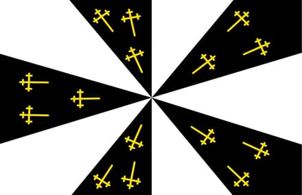 Vlag Edingen 150x225cm