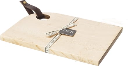 Laatste kans!!! Serveerplank Blanco Small met leren handvat - 30x20- Scottish Made