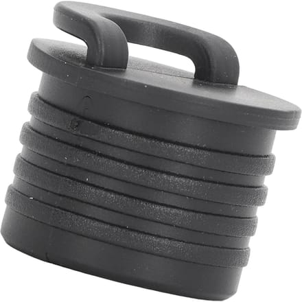 4 stuks Kajak Afvoerplug Kit Vervanging Universeel Waterblokkerend Rubber Kajak Afvoerpluggen Boot black