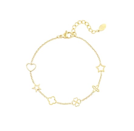 Klavertje Armband – Geluk & Elegantie | Twinolo