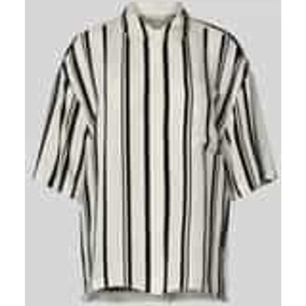Oversized overhemdblouse met knoopsluiting