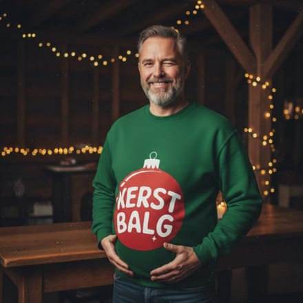 Kerstbalg | Kersttrui - M