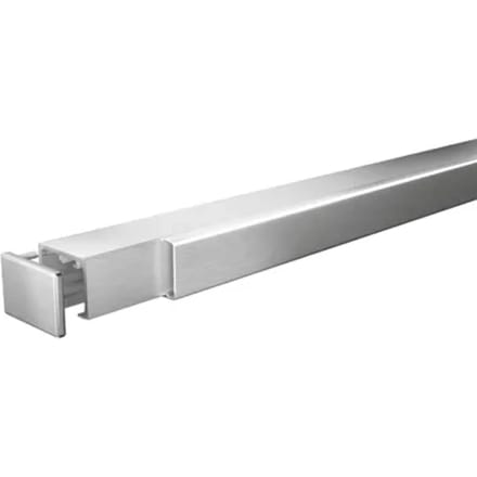Cando Schuifdeursysteem Box - 2m - Aluminium - Soft-close - Inclusief Frezing