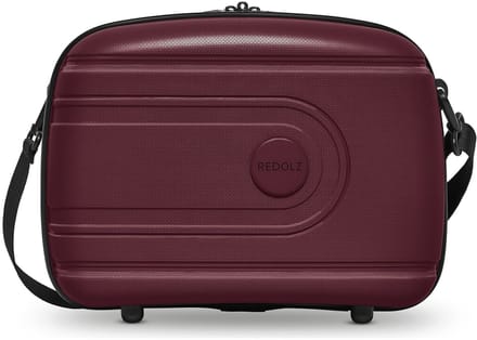 Redolz Essentials 11 Beautycase 34 cm - 14 L - Ritssluiting - burgundy