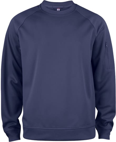 Clique Basic Active Roundneck 021010 - Dark Navy - 3XL