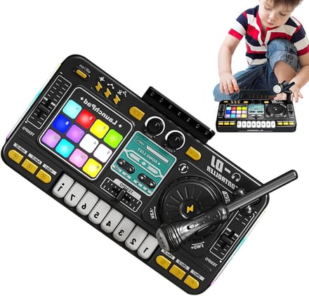 Dj set Kinderen - Mengpaneel voor Kinderen - Soundboard - Mixer - audio ervaring