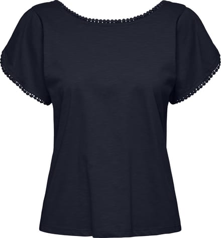 JDY - JDYSALVA LIFE S/S O-NECK TOP JRS - Dames - Blouses