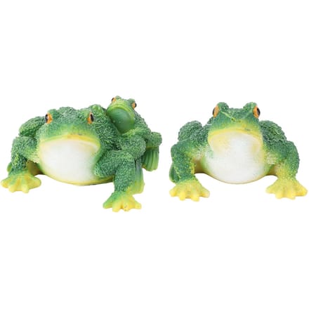 Kikkerbeeld Tuindecor Hars Weerbestendig Buiten Kikkerbeeld Gazonornament voor Binnen Buiten 1 Pair