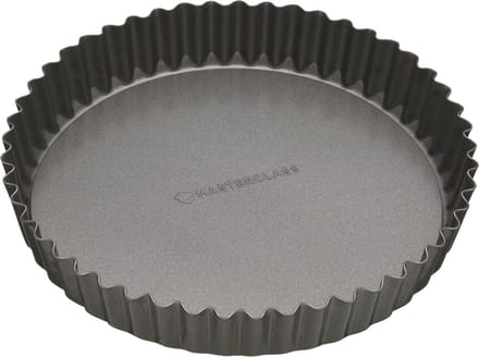 Masterclass Taartvorm / Quichevorm Met Losse Bodem - Geribbelde Randen En Antiaanbaklaag 20 cm (8 ")