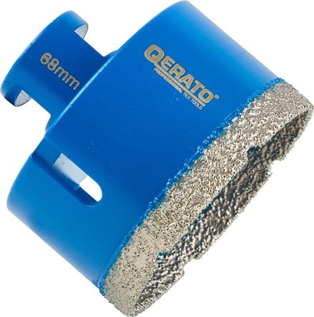 Qerato Diamantboor 68mm Droog - M14 - Tegelboor