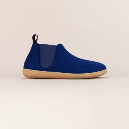 Bill Ringa Pantoffels Dames Maat 36 - Wollen Sloffen - Hoge Pantoffel - Stevige Rubberen Zool