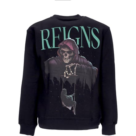 Rockin Crewneck Heren Sweatshirt Zwart