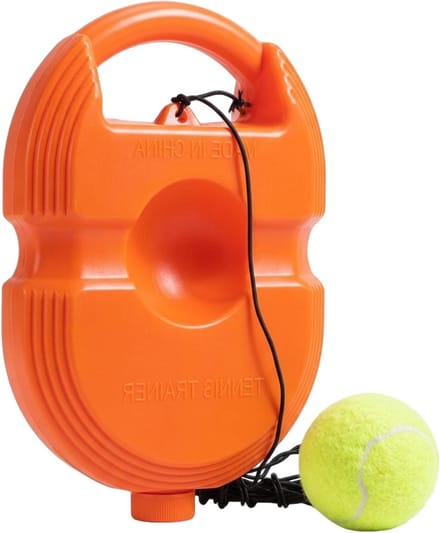 Tennis Rebounder Set - Solo Trainer - Zelf Training - Vulbare Basis Stabiliteit - 10 x 10 x 3 cm