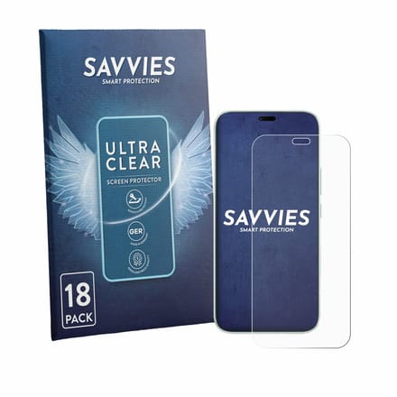Savvies - Screenprotector voor Honor 600e - Folie Beschermfolie transparant 18 Stuks