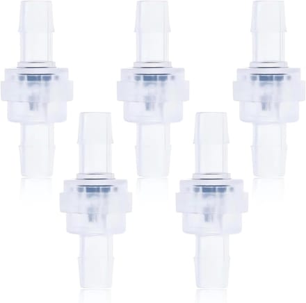 Verwisselbare Plastic Terugslagklep voor Waterzuivering - 6mm, Transparant, Duurzaam en Lichtgewicht