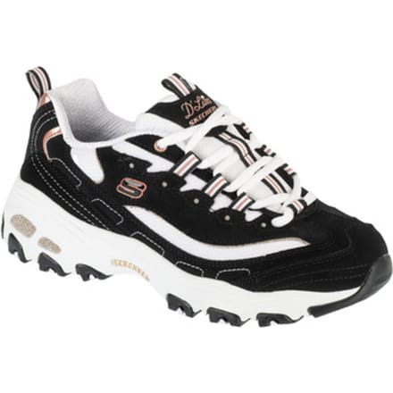 Skechers D'Lites Devoted Fan, Vrouwen, Zwart, Sneakers, maat: 41